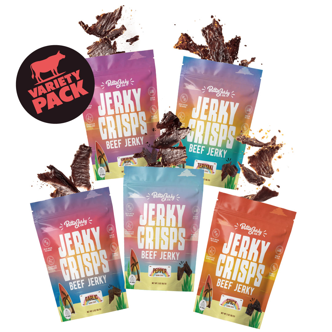 Hawaiian Style Crispy Beef Jerky Variety Pack: Best Hawaiian Beef Jerky