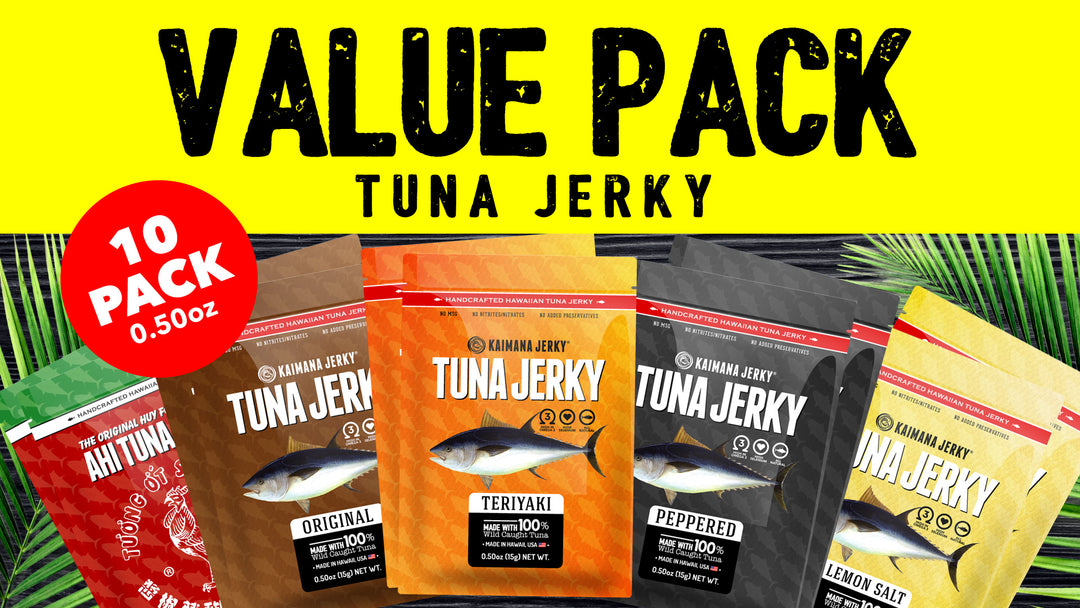 Tuna Jerky Pack: Best Fish Jerky: Kaimana Jerky