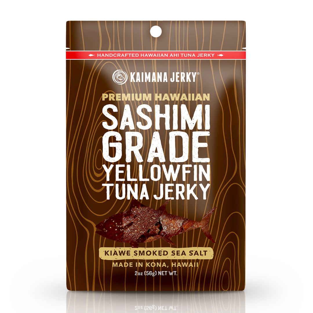 Limited Edition Kiawe Smoked Sea Salt Ahi Tuna Jerky