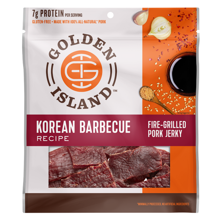 Golden Island Korean Barbecue Fire-Grilled Pork Jerky