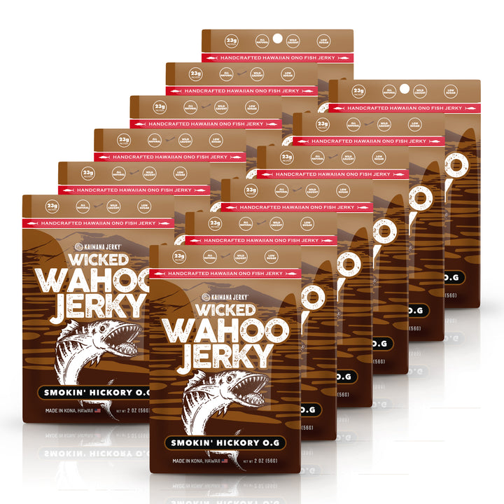 Smokin' Hickory OG Wahoo Jerky: Fish Jerky