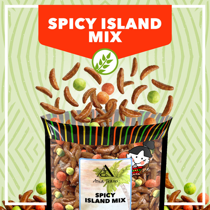 Spicy Island Mix Arare Rice Crackers