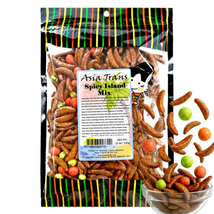 Spicy Island Mix Arare Rice Crackers