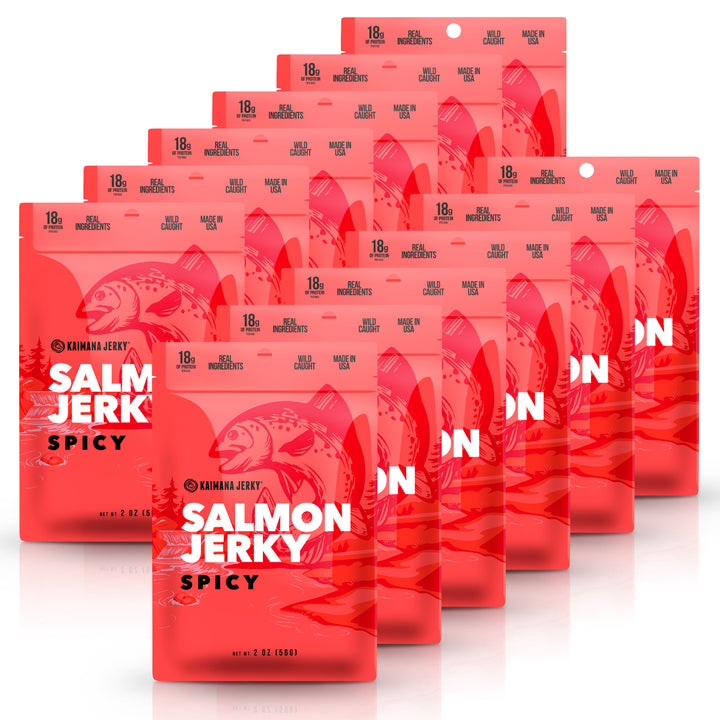 Spicy Salmon Jerky