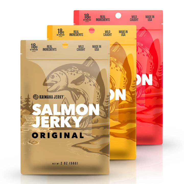 Salmon Jerky Variety Pack