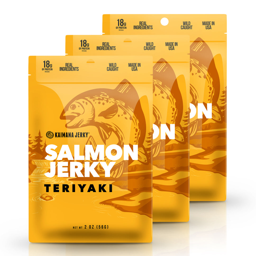 Teriyaki Salmon Jerky