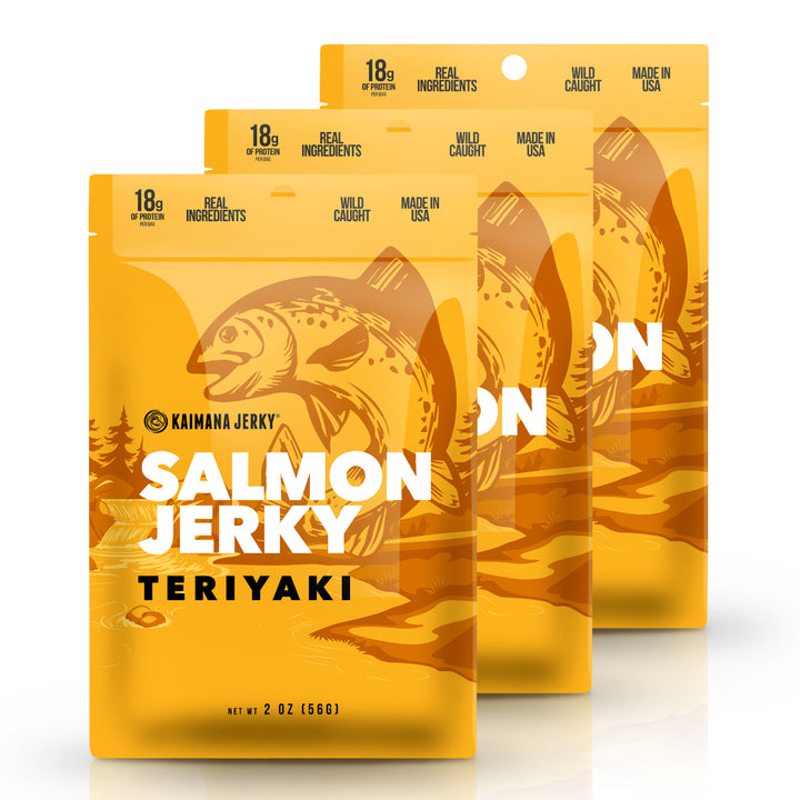 Teriyaki Salmon Jerky