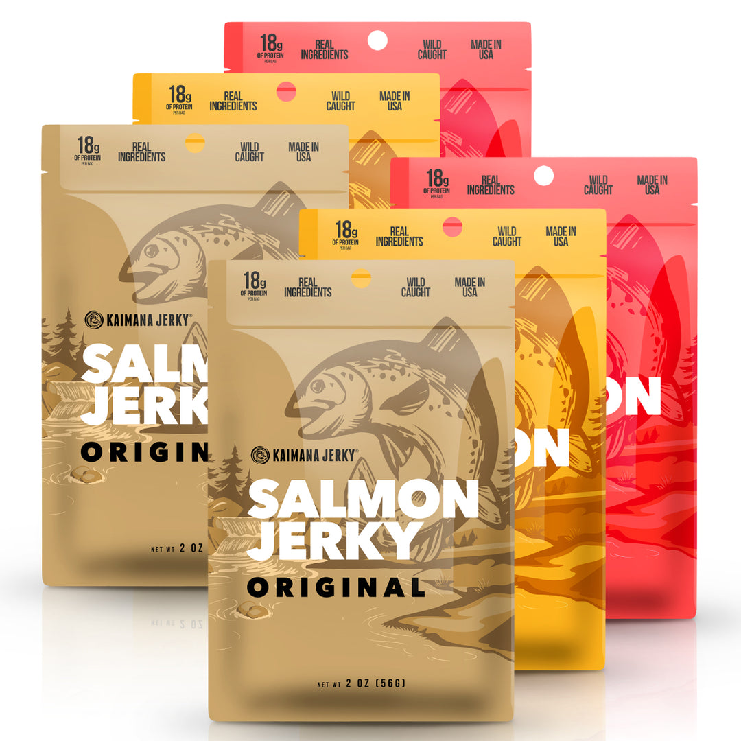 Salmon Jerky Variety Pack