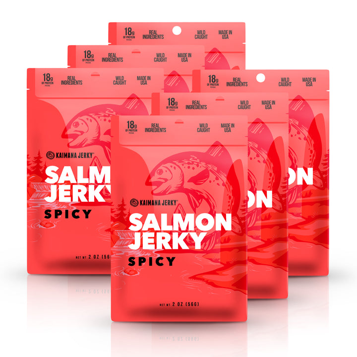 Spicy Salmon Jerky
