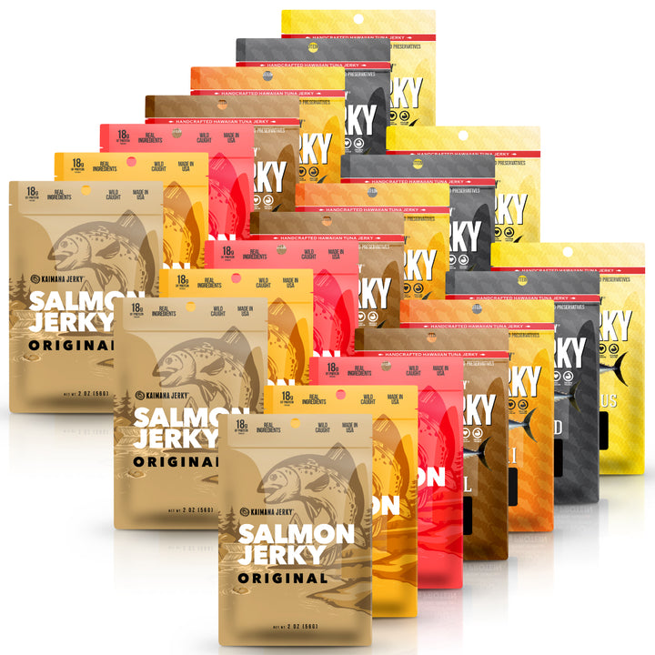 Ahi & Salmon Jerky Variety Pack
