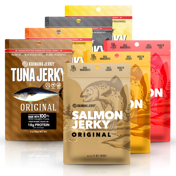 Ahi & Salmon Jerky Variety Pack