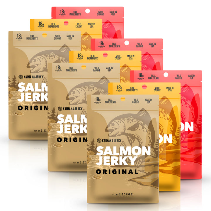 Salmon Jerky Variety Pack