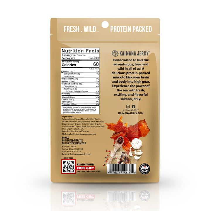 Ahi & Salmon Jerky Variety Pack