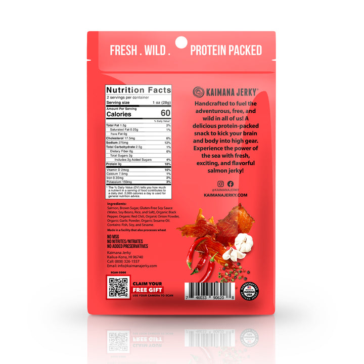 Ahi & Salmon Jerky Variety Pack