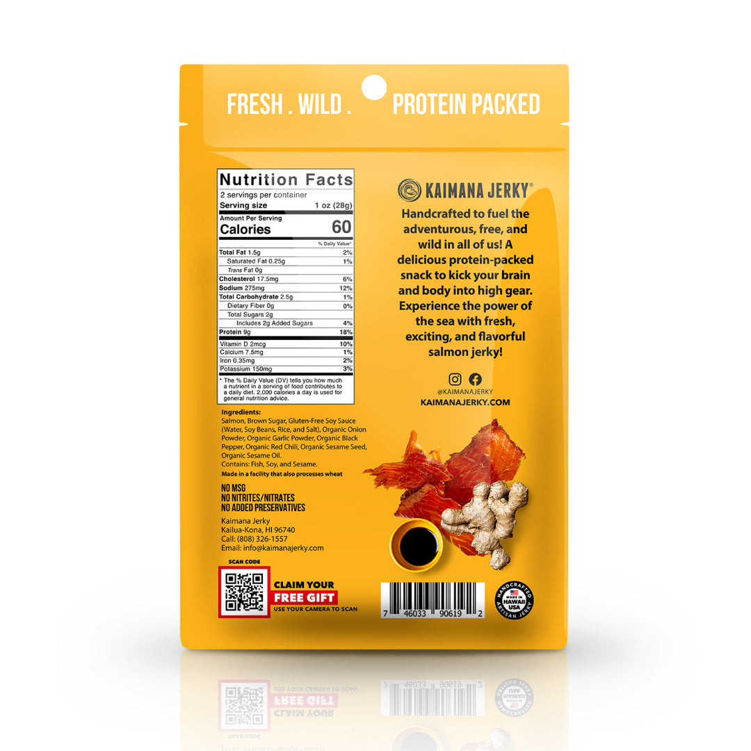 Ahi & Salmon Jerky Variety Pack