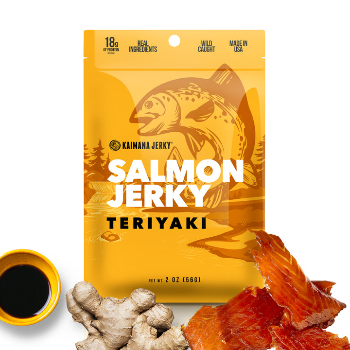Teriyaki Salmon Jerky