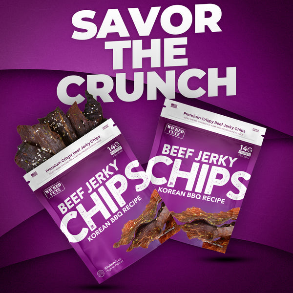 Wicked Cutz Beef Jerky Chips Korean BBQ Recipe