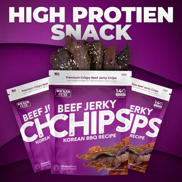 Wicked Cutz Beef Jerky Chips Korean BBQ Recipe