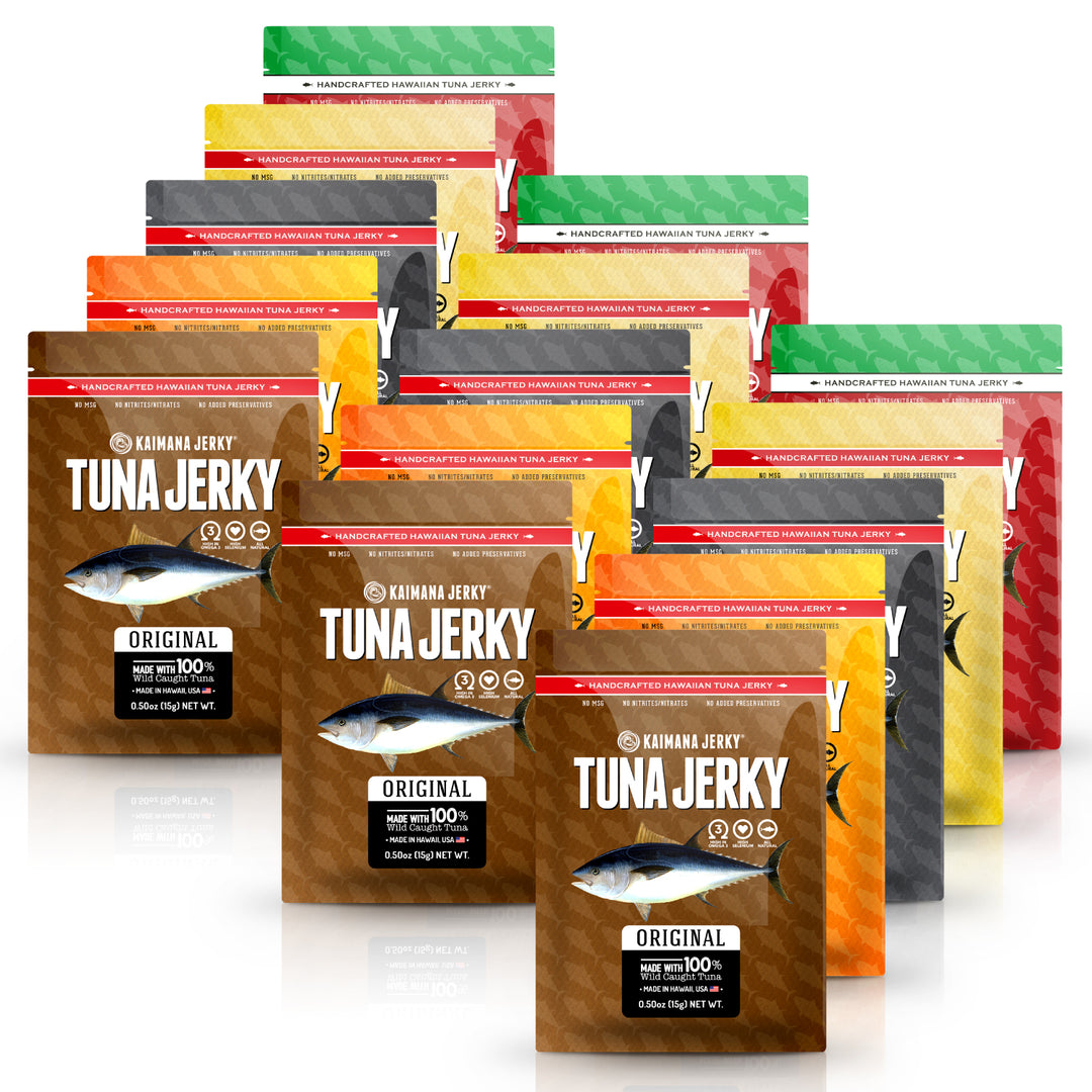 Ahi Fish Jerky Variety 3 Pack