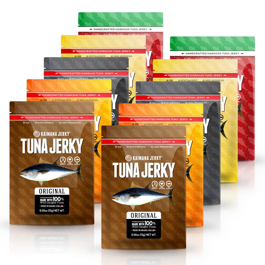 Ahi Jerky Variety ten Pack