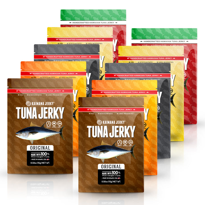 Ahi Jerky Variety ten Pack