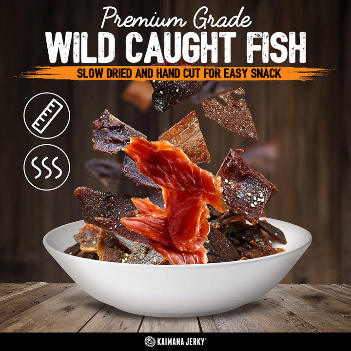 Ahi, Salmon,  Wahoo Jerky Sample Pack