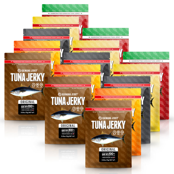 Ahi Wahoo Fish Jerky Variety Pack