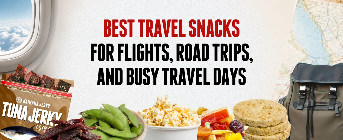 Best Travel Snacks for Flights, Road Trips, and Busy Travel Days