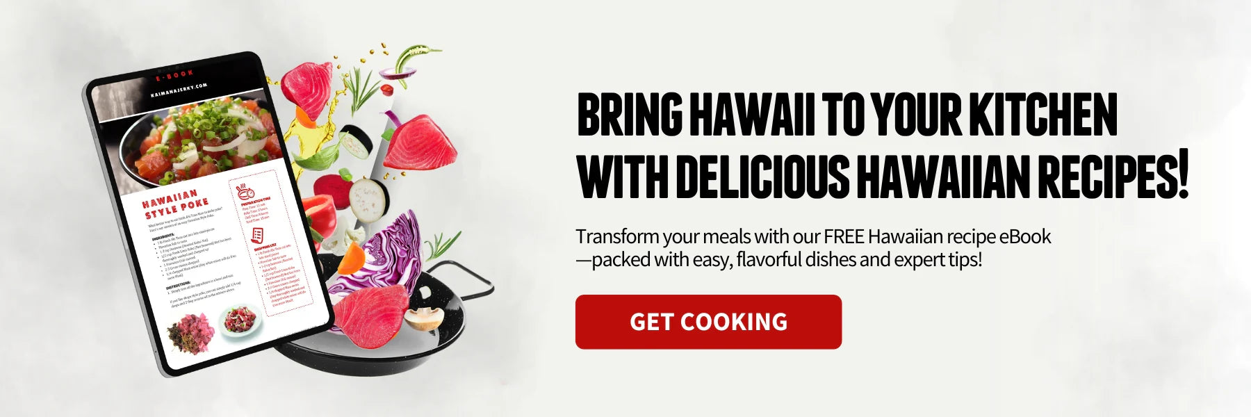 Free Hawaiian Recipes E-Book