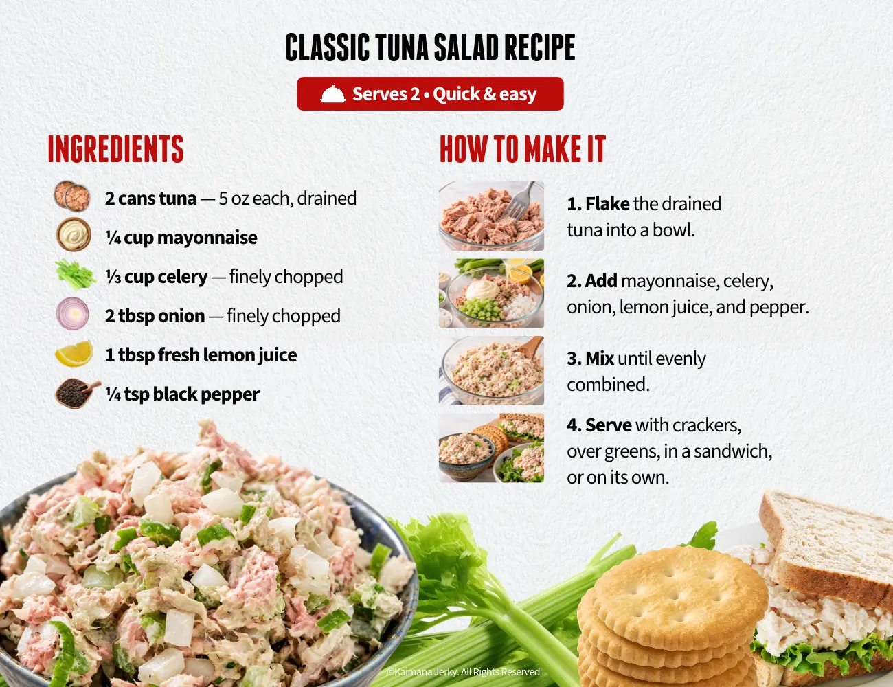 Classic Tuna Salad Recipe