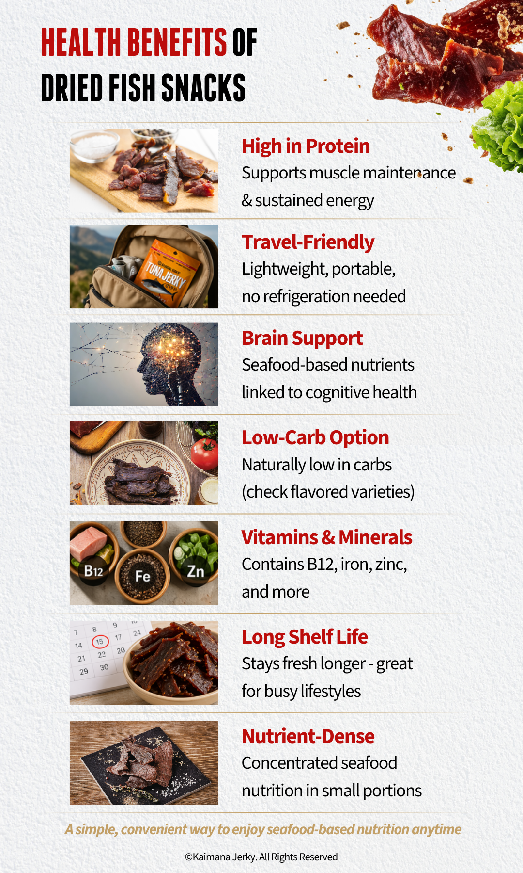 Health Benefits of Dried Fish Snacks
