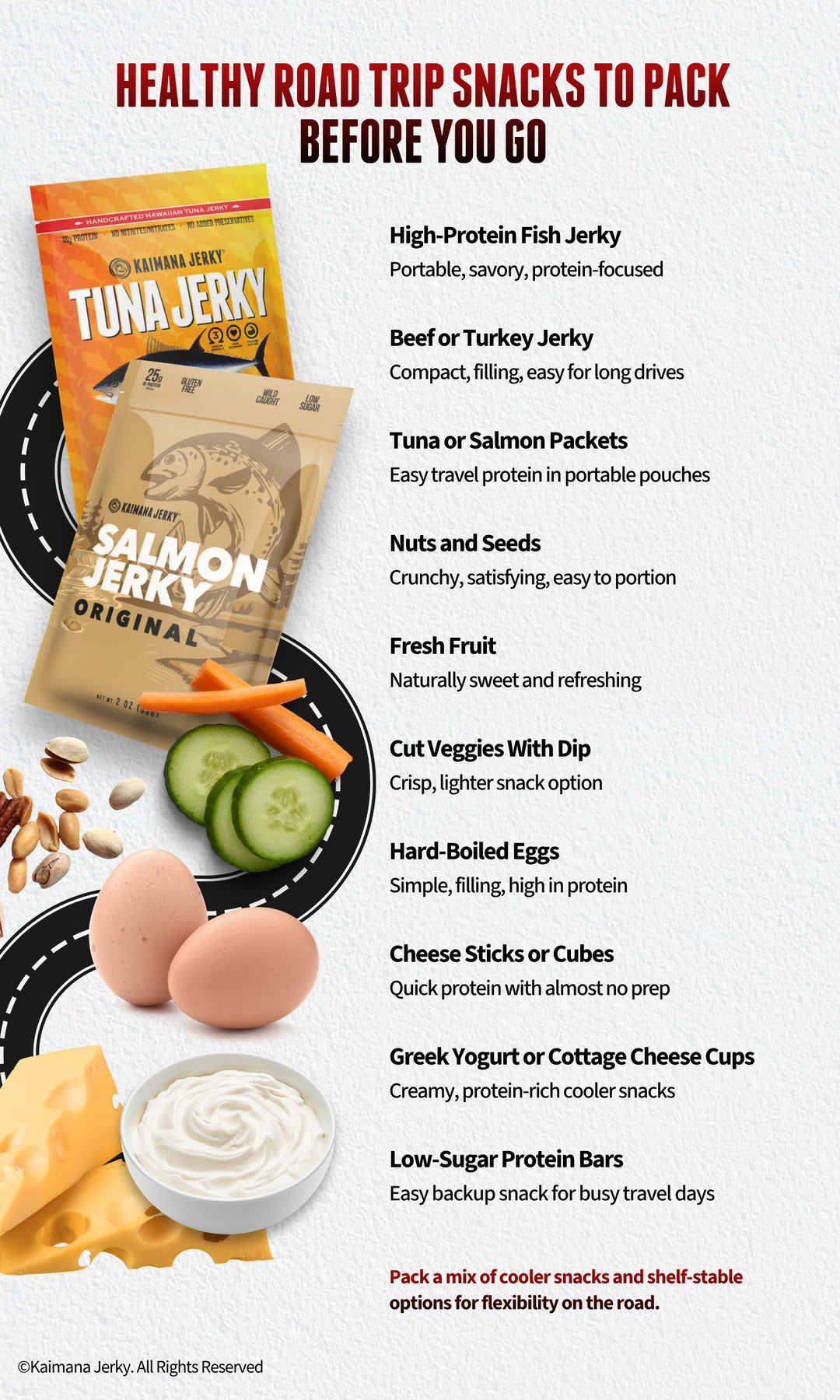 Healthy Road Trip Snacks 