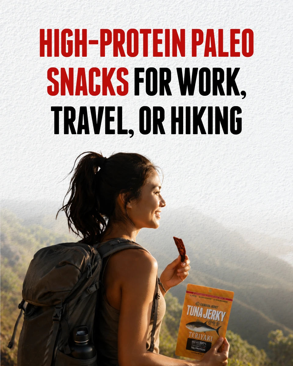 High-Protein Paleo Snacks for Work, Travel, or Hiking