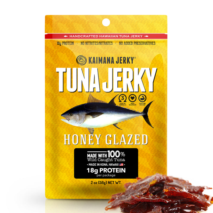 Honey Glazed Ahi Tuna Jerky