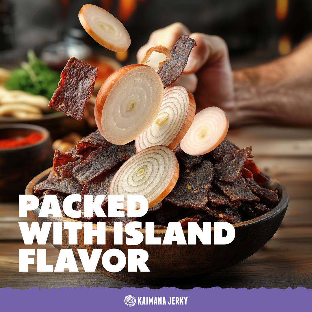 Maui Onion Ahi Tuna Jerky: Healthy Snack
