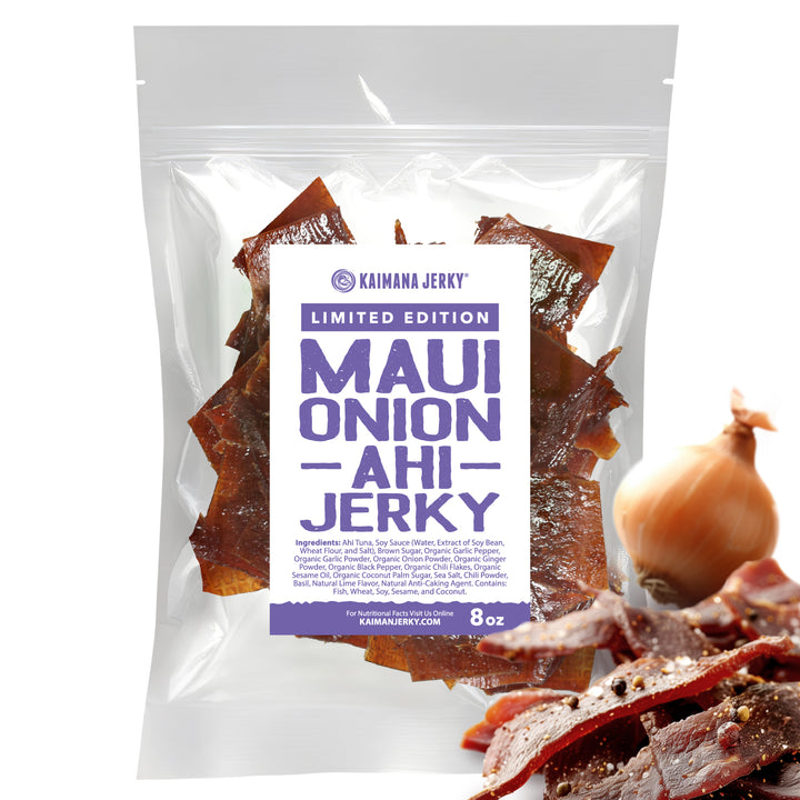 Maui Onion Ahi Tuna Jerky: Best Fish Jerky