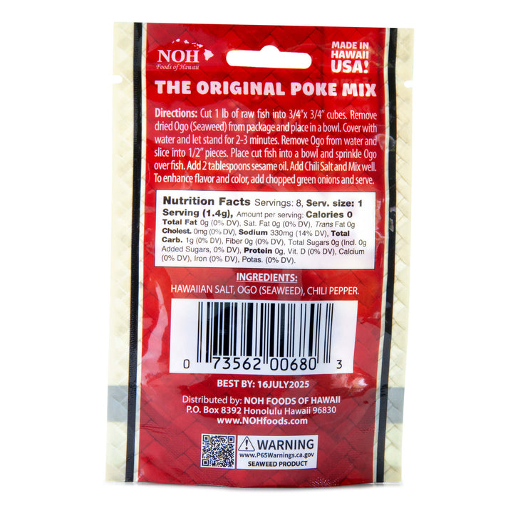 NOH Original Hawaiian Poke Mix
