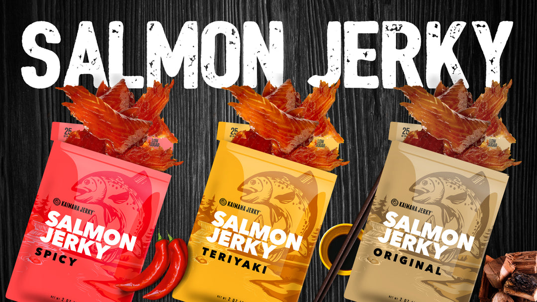 Salmon Jerky Variety Sampler Pack