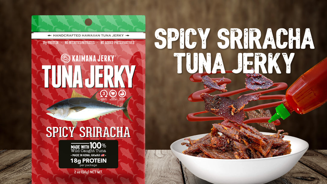 Sriracha Ahi Tuna Jerky: Fish Jerky