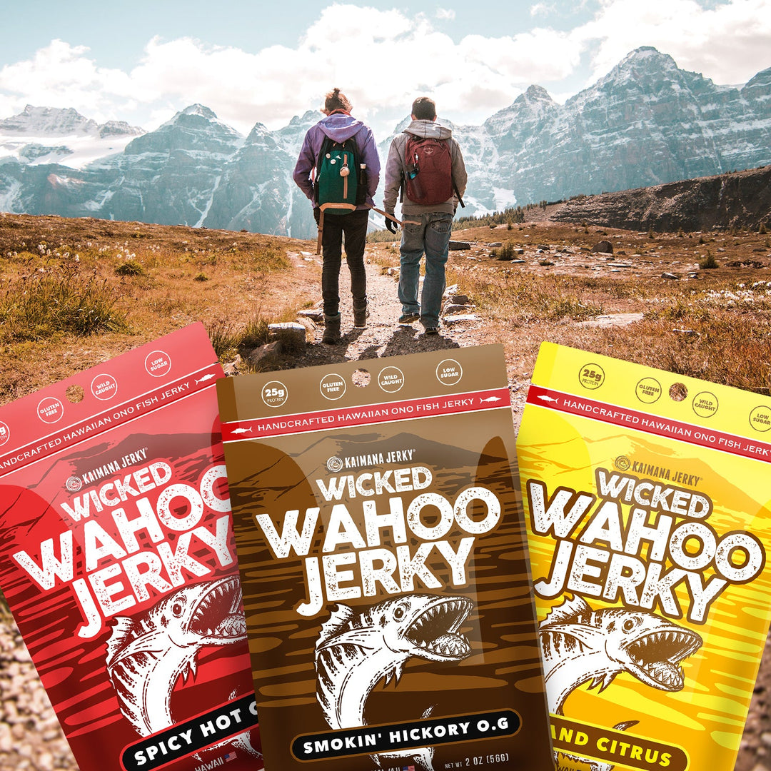 Wahoo Jerky Variety Sampler Pack: Best Fish Jerky