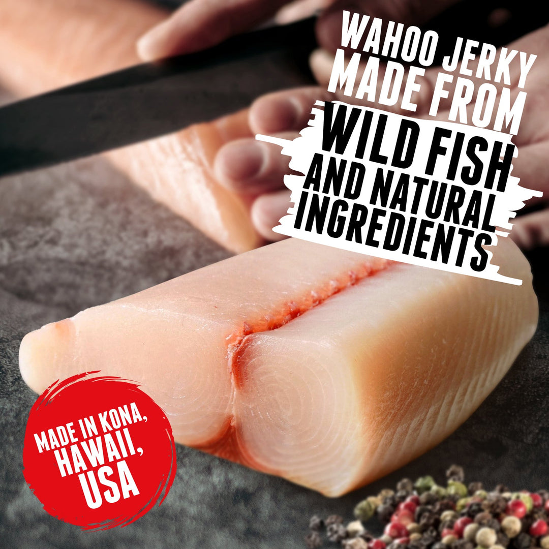 Wahoo Jerky Variety Sampler Pack: Hawaiian Ono Jerky