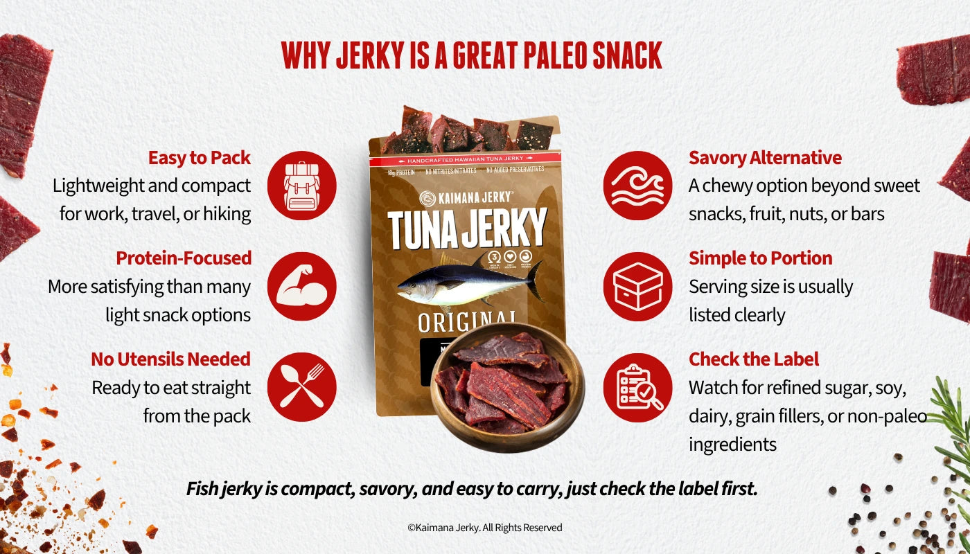 Why Jerky Is a Great Paleo Snack