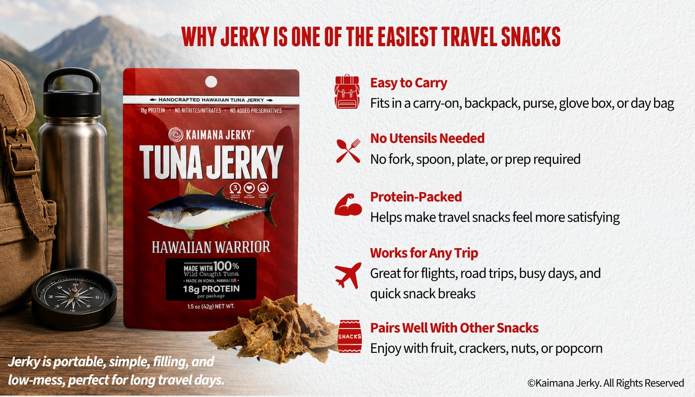 Why Jerky Is One of the Easiest Travel Snacks