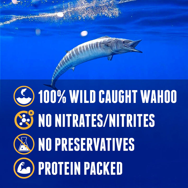Wild Caught Wahoo Jerky: Wahoo Fish Jerky