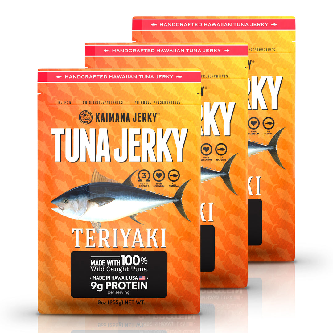 Teriyaki Ahi Tuna Jerky