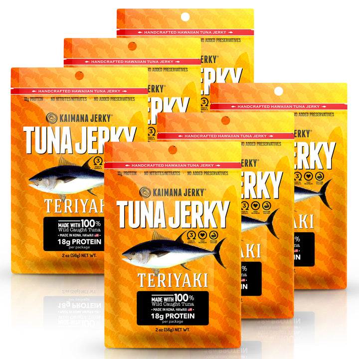 Teriyaki Ahi Tuna Jerky: Fish Jerky