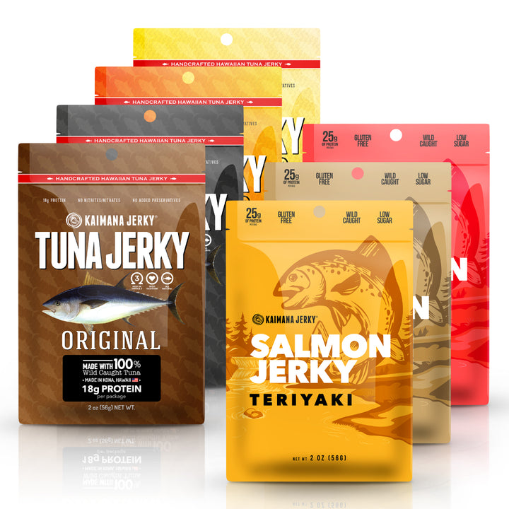Ahi & Salmon Jerky Variety Pack