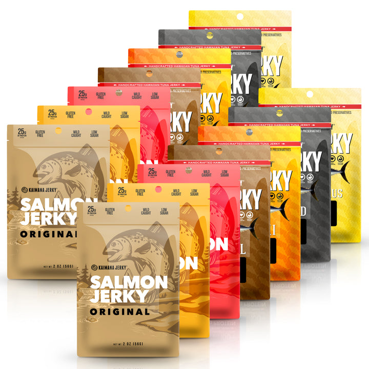 Ahi & Salmon Jerky Variety Pack