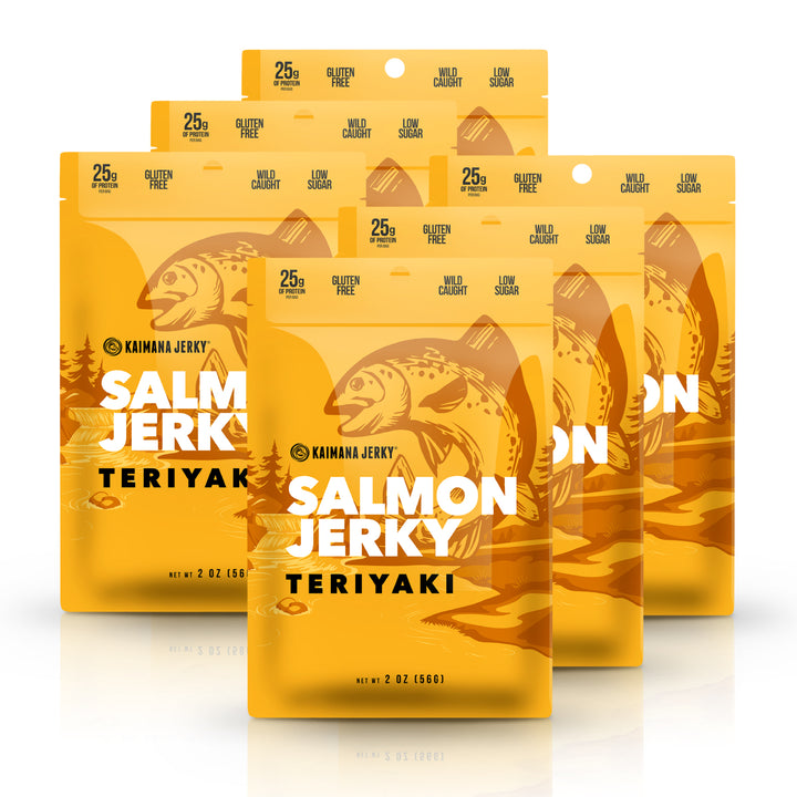 Teriyaki Salmon Jerky