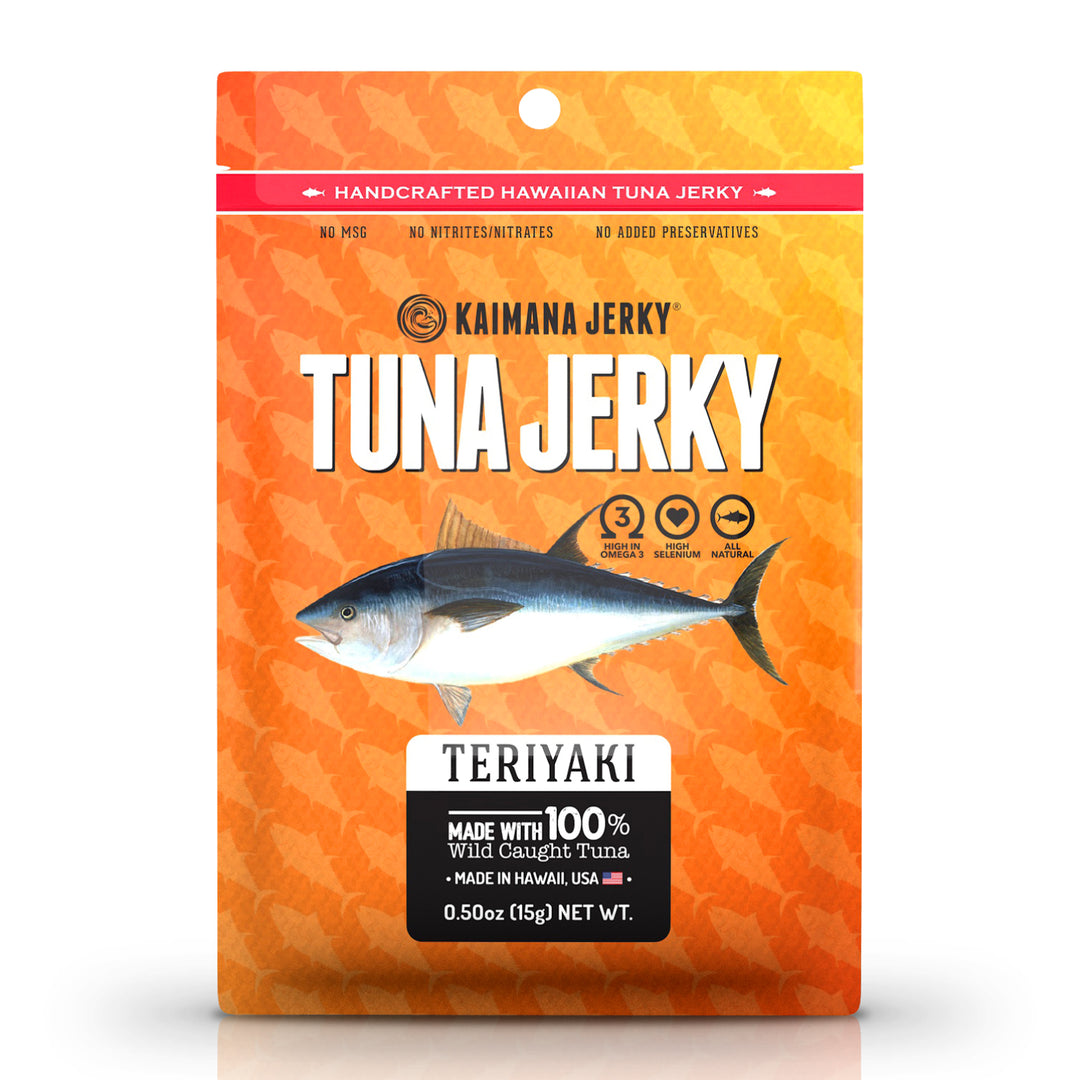 Teriyaki Ahi Tuna Jerky 0.50 oz front